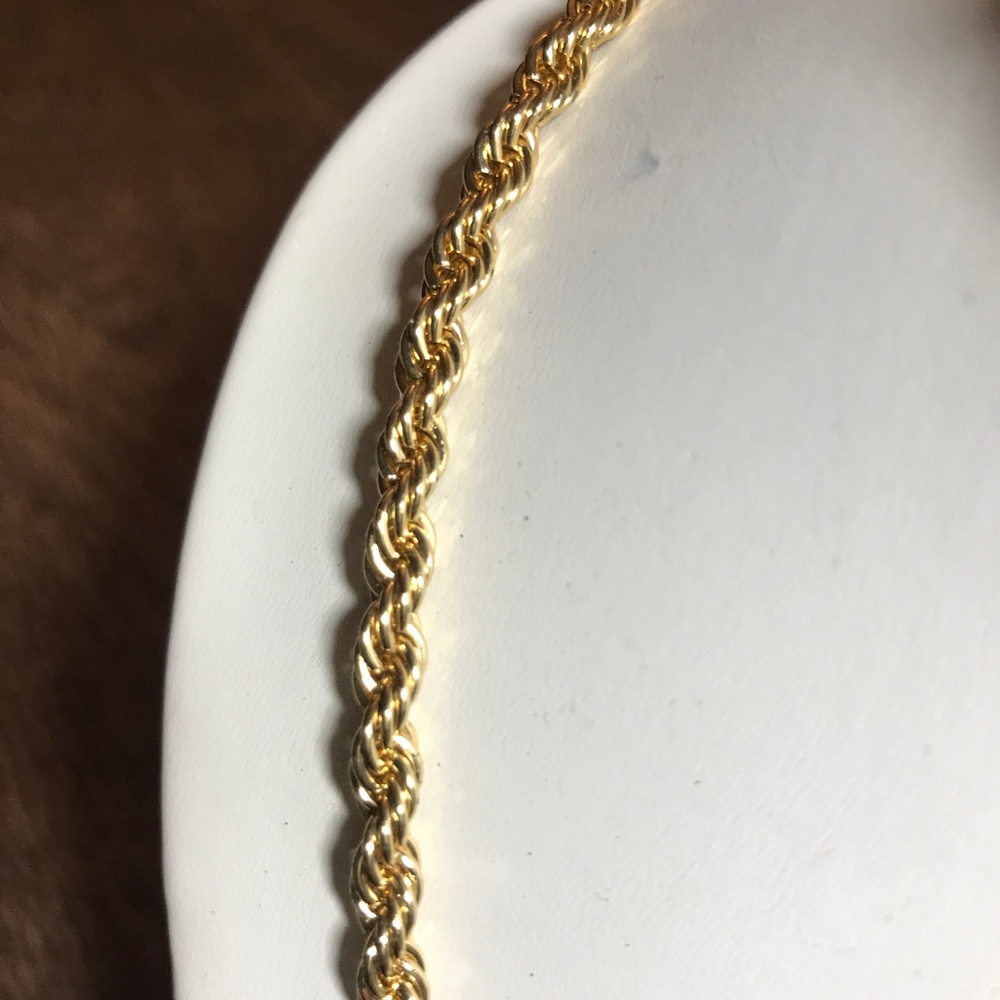 28" Rope Chain 14k 7mm thick - Picture 5 of 5